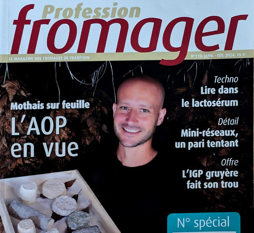 Le Villageois à la une de Profession Fromager : une fierté pour la fromagerie de Périgné